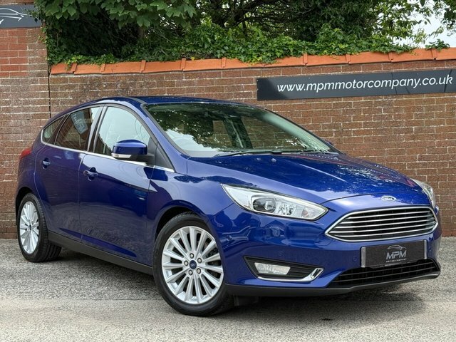 Ford Focus 1.0T Ecoboost Titanium X Hatchback Manu Blue
