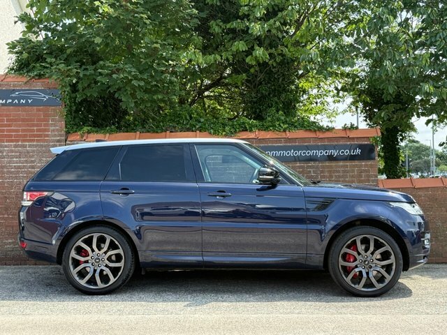 Land Rover Range Rover Sport 3.0 Sd V6 Dynamic Suv Aut YX18YVR Blue #3