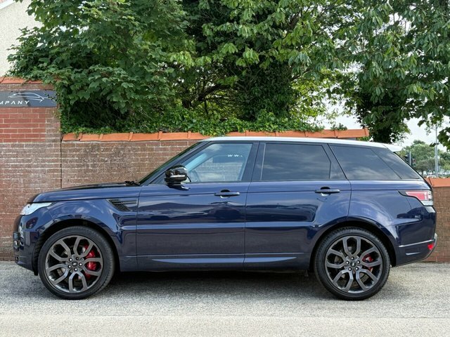 Land Rover Range Rover Sport 3.0 Sd V6 Dynamic Suv Aut YX18YVR Blue #4