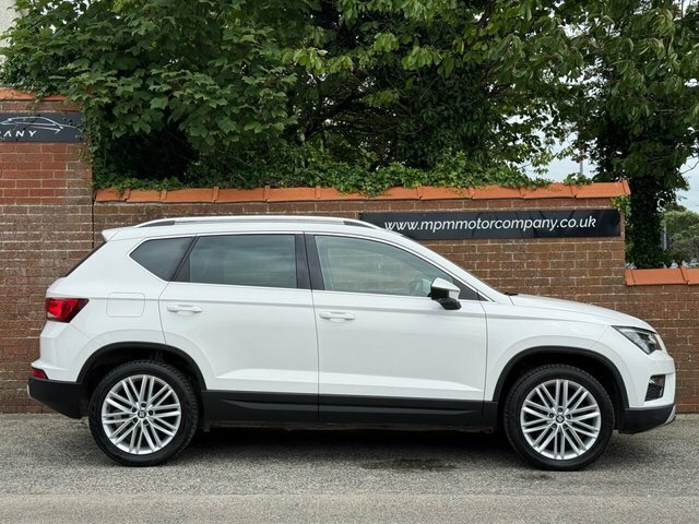 Seat Ateca 2.0 Tdi Xcellence Suv 4Drive Eur SG68YJW White #3
