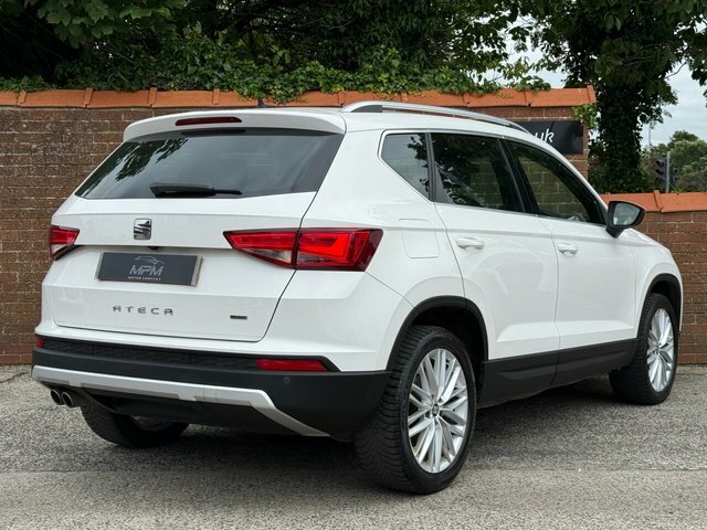 Seat Ateca 2.0 Tdi Xcellence Suv 4Drive Eur SG68YJW White #5