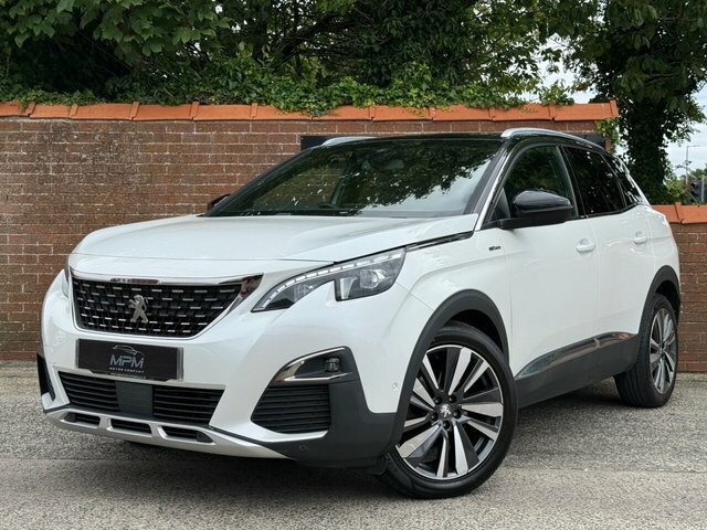 Peugeot 3008 1.5 Bluehdi Gt Line Premium Suv White #2