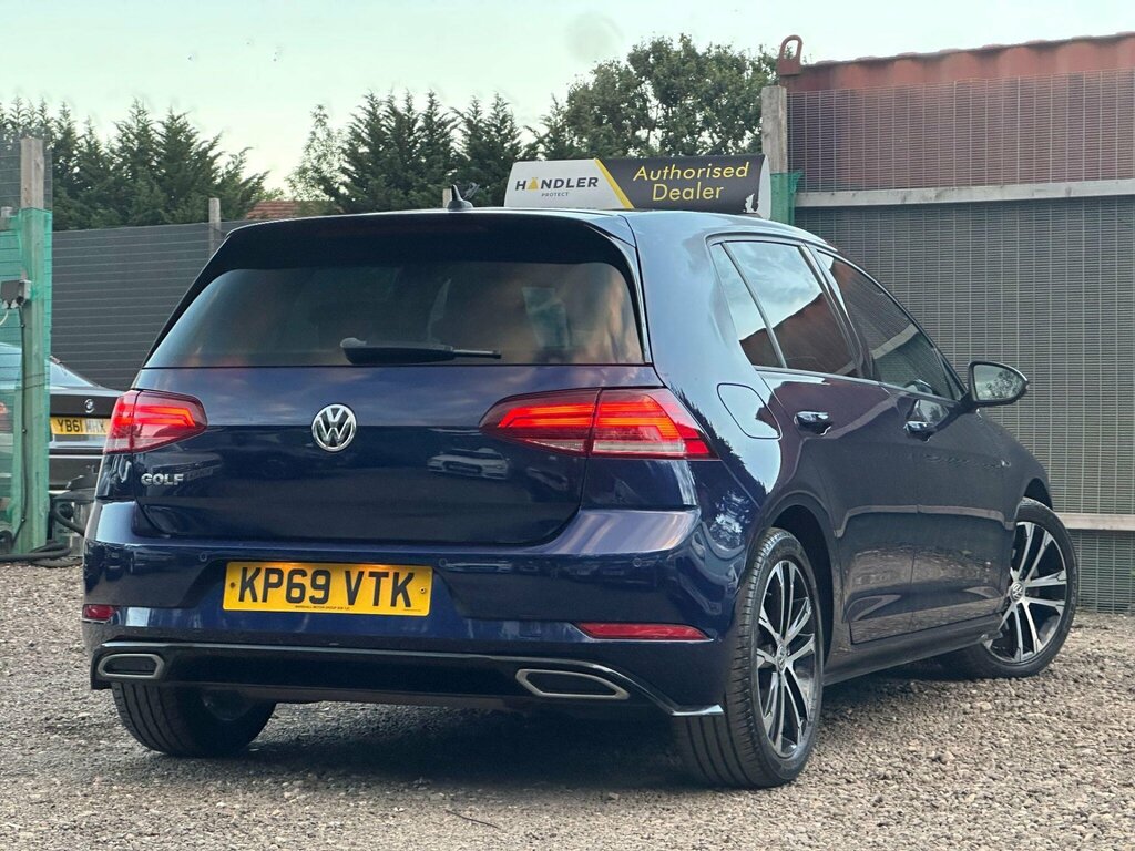 Volkswagen Golf 2.0 Tdi R-line Dsg Euro 6 Ss KP69VTK Blue #6