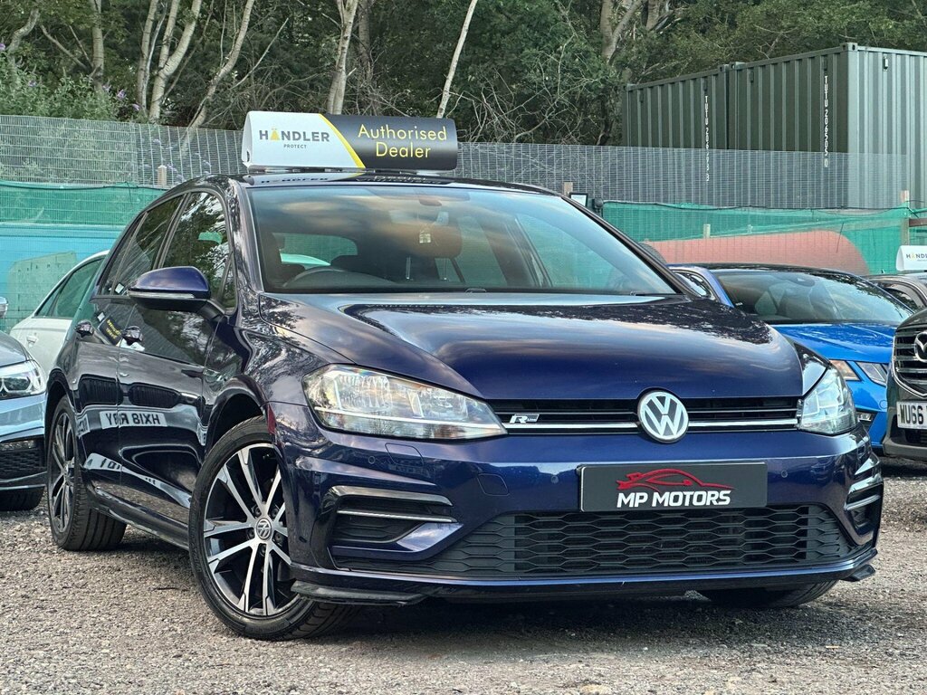 Volkswagen Golf 2.0 Tdi R-line Dsg Euro 6 Ss Blue
