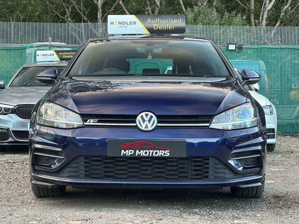 Volkswagen Golf 2.0 Tdi R-line Dsg Euro 6 Ss KP69VTK Blue #4