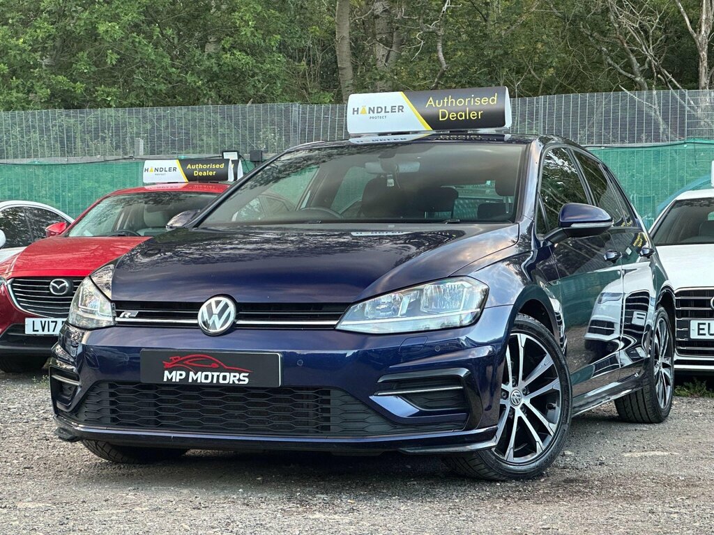 Volkswagen Golf 2.0 Tdi R-line Dsg Euro 6 Ss KP69VTK Blue #5