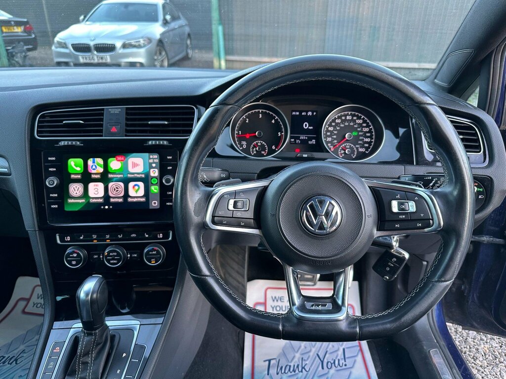 Volkswagen Golf 2.0 Tdi R-line Dsg Euro 6 Ss KP69VTK Blue #2