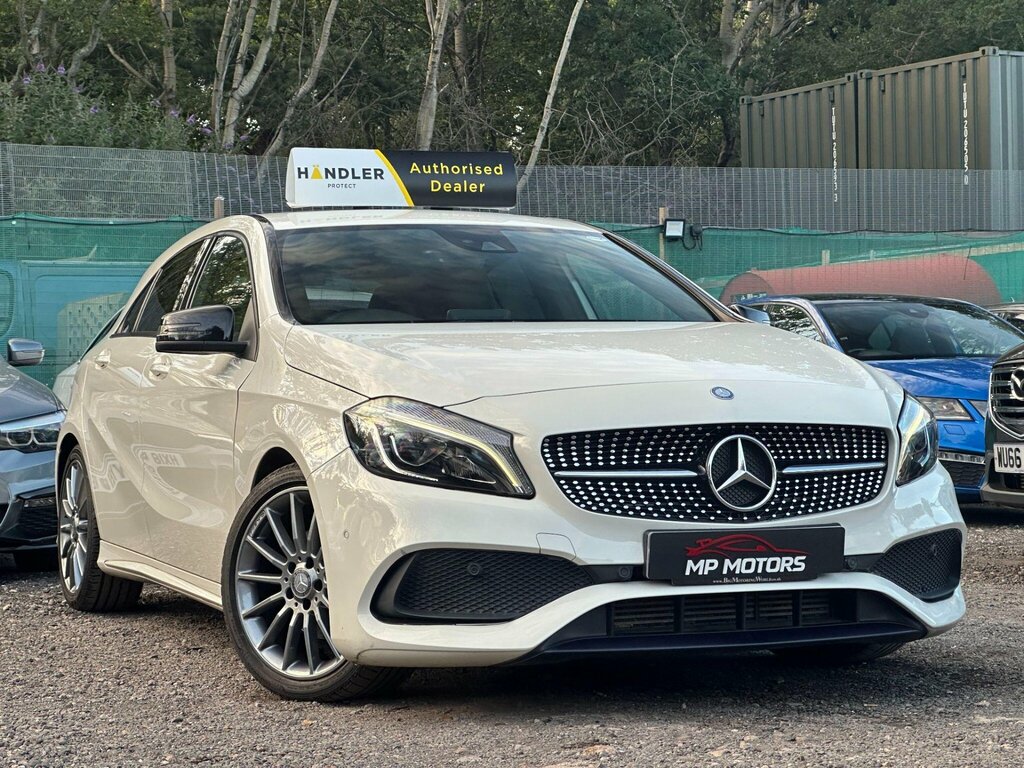 Mercedes-Benz A Class 1.6 A180 Amg Line Premium 7G-dct Euro 6 Ss White