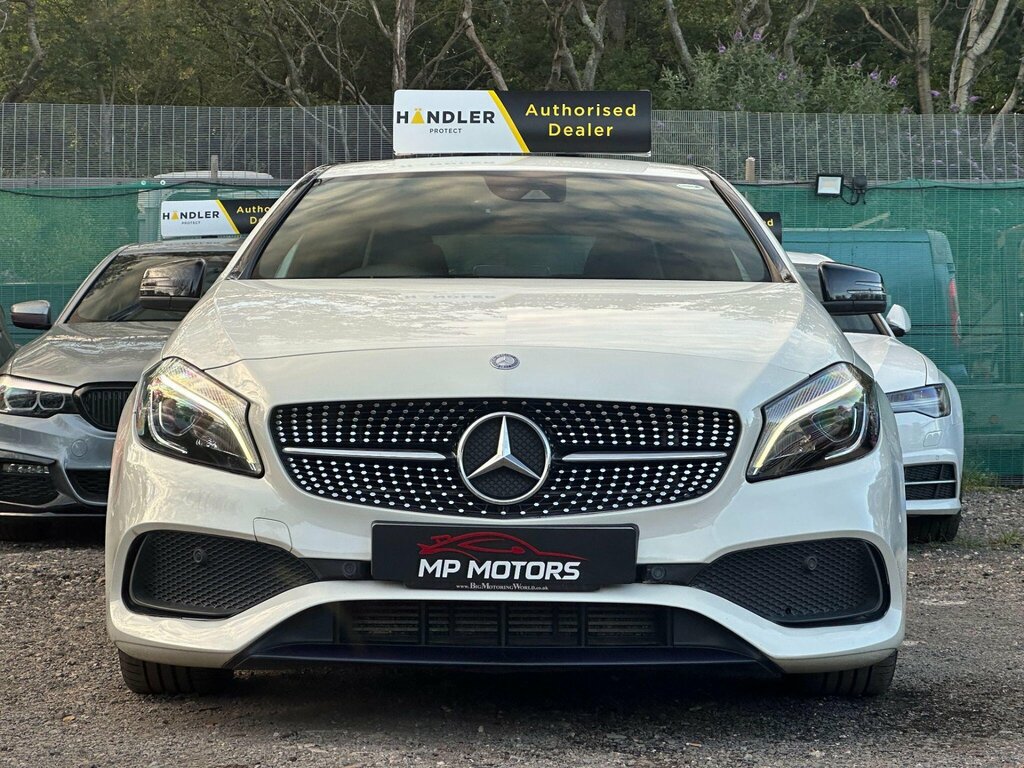 Mercedes-Benz A Class 1.6 A180 Amg Line Premium 7G-dct Euro 6 Ss AF16XSY White #4