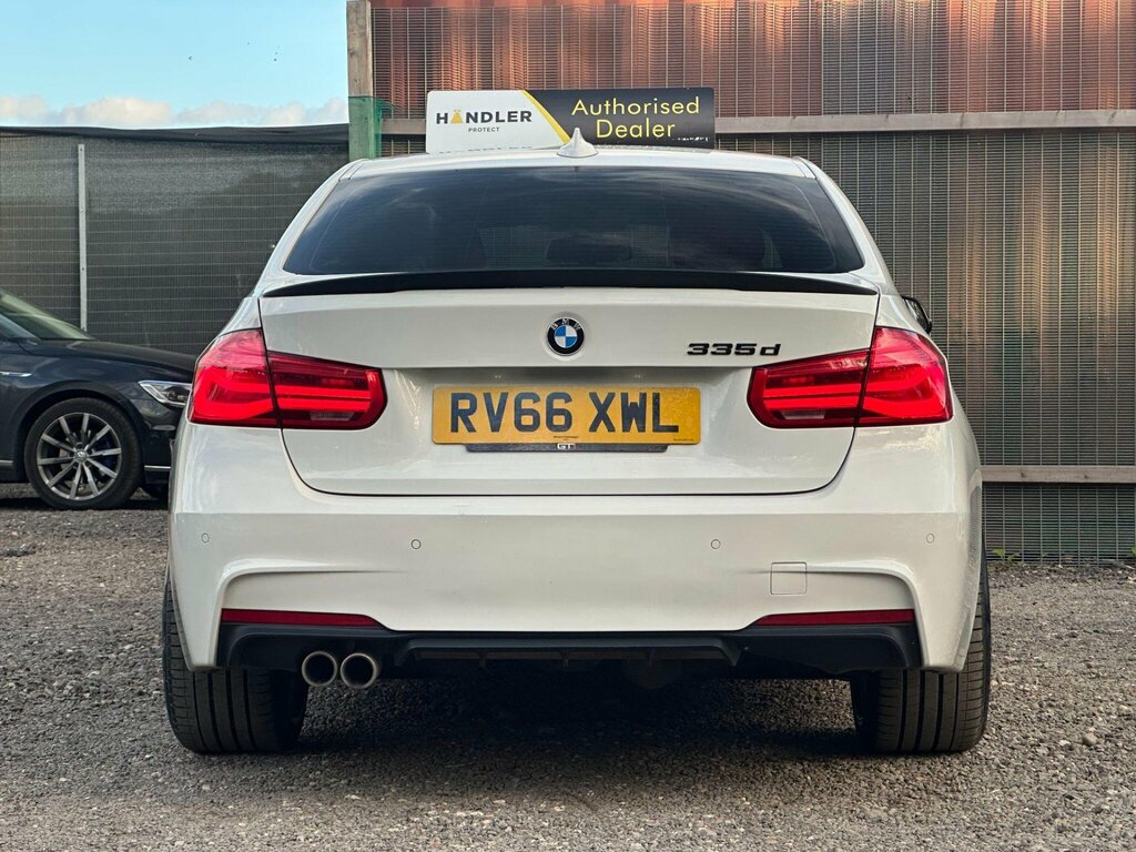 BMW 3 Series 3.0 335D M Sport Xdrive Euro 6 Ss RV66XWL White #6
