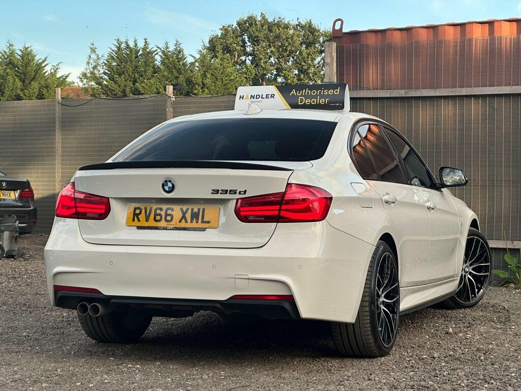 BMW 3 Series 3.0 335D M Sport Xdrive Euro 6 Ss RV66XWL White #5