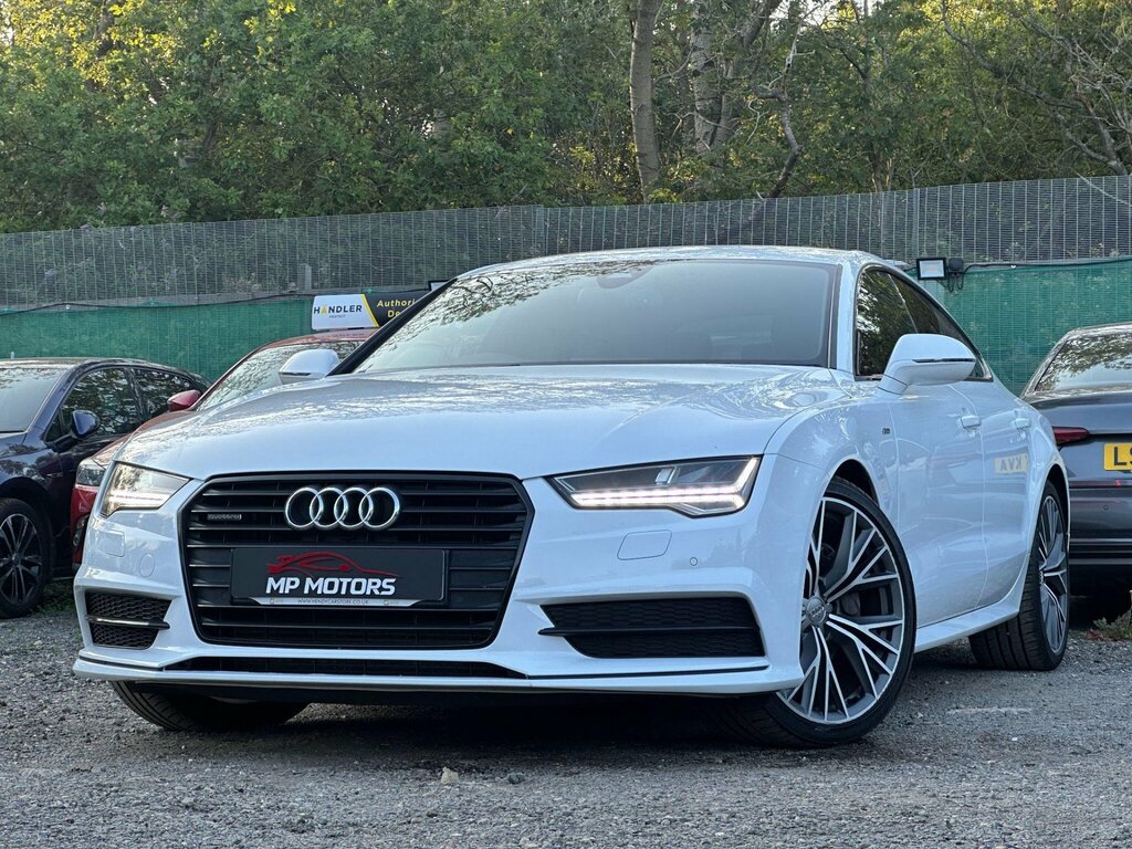 Audi A7 3.0 Tdi V6 S Line Sportback S Tronic Quattro Euro White #5