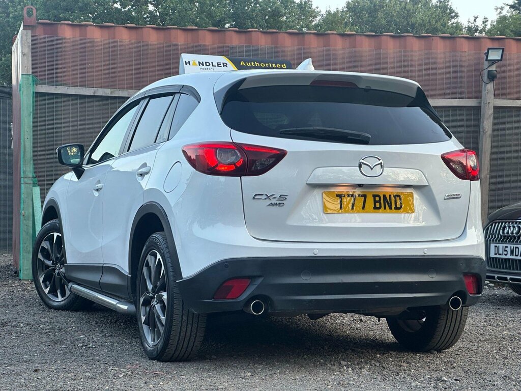 Mazda CX-5 2.2 Skyactiv-d Sport Nav 4Wd Euro 6 Ss White #4