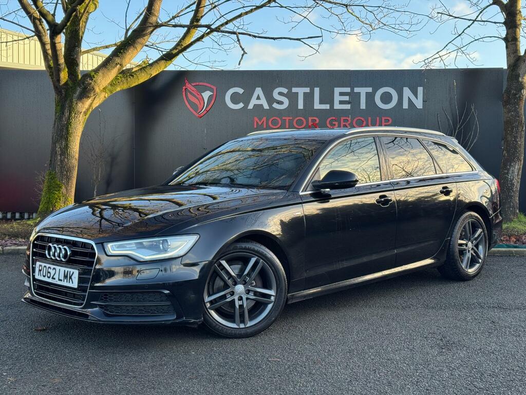 Audi A6 Avant Estate Black #6