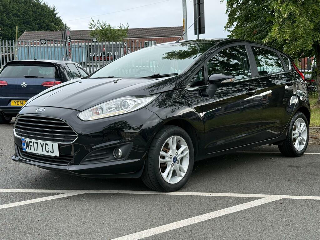 Ford Fiesta 1.25 Zetec Euro 6 MF17YCJ Black #2