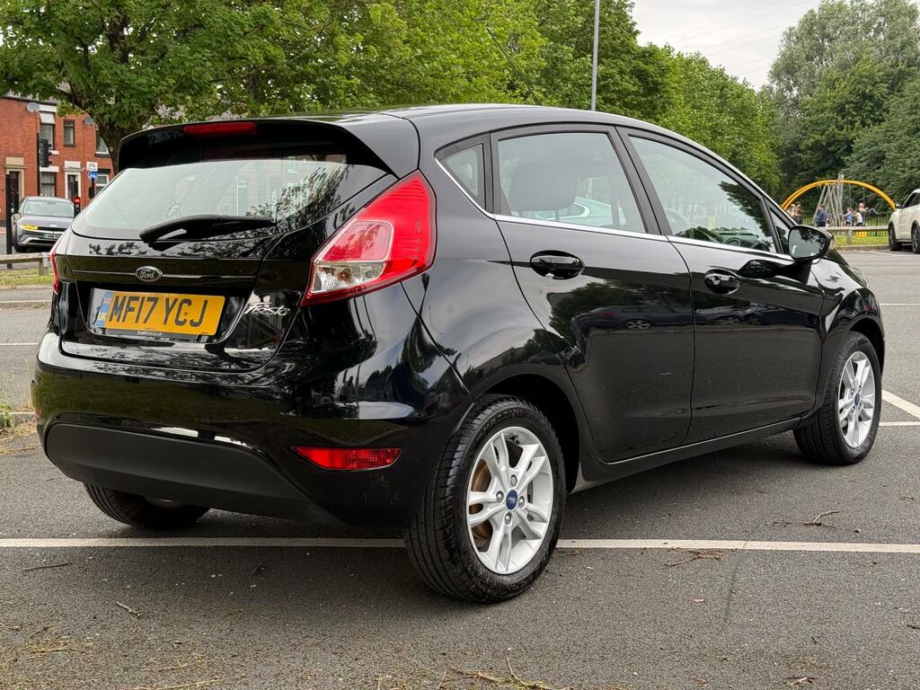 Ford Fiesta 1.25 Zetec Euro 6 MF17YCJ Black #6