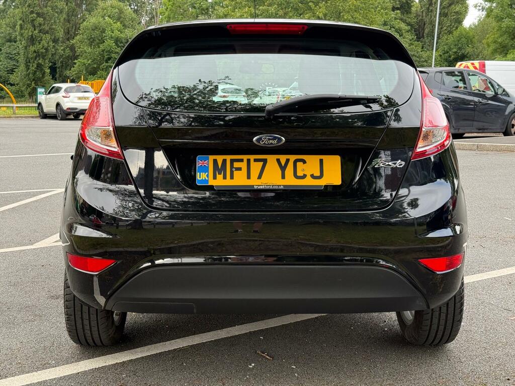 Ford Fiesta 1.25 Zetec Euro 6 MF17YCJ Black #4