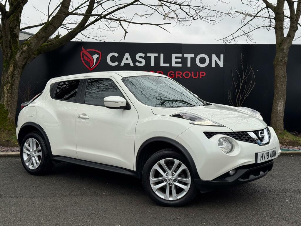 Nissan Juke 1.6 N-connecta Xtron Euro 6 White