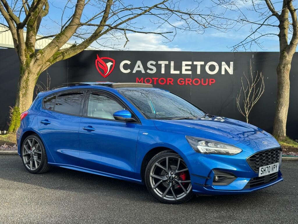 Ford Focus 1.0T Ecoboost St-line X Euro 6 S S Blue