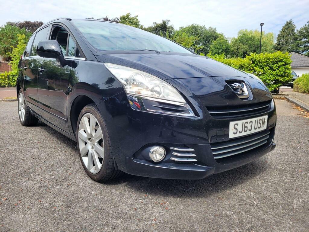 Peugeot 5008 1.6 Hdi Allure Euro 5 Black #6
