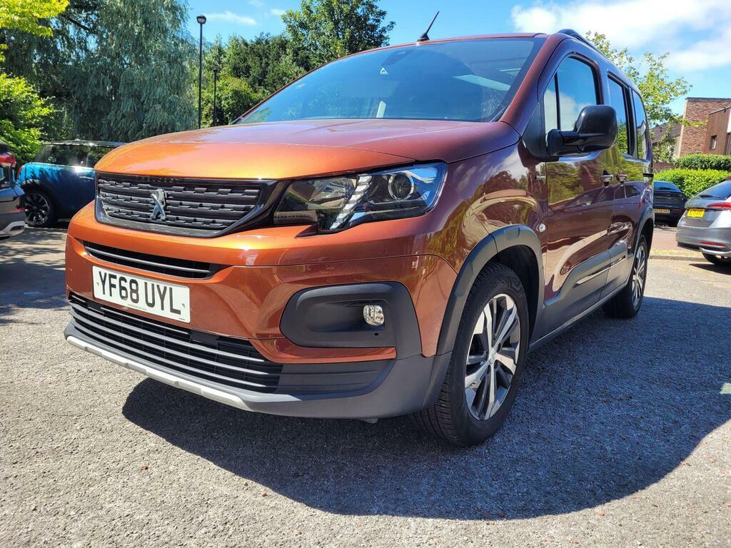 Peugeot Rifter 1.5 Bluehdi Gt Line Standard Mpv Eat Euro 6 S S Brown