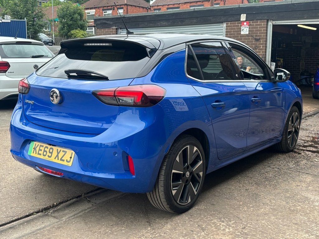 Vauxhall Corsa-e 50Kwh Elite Nav 7.4Kw Charger 750 Of Blue #7