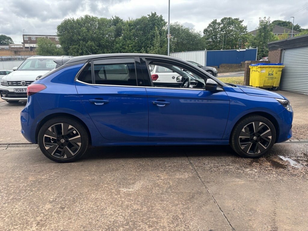 Vauxhall Corsa-e 50Kwh Elite Nav 7.4Kw Charger 750 Of Blue #8