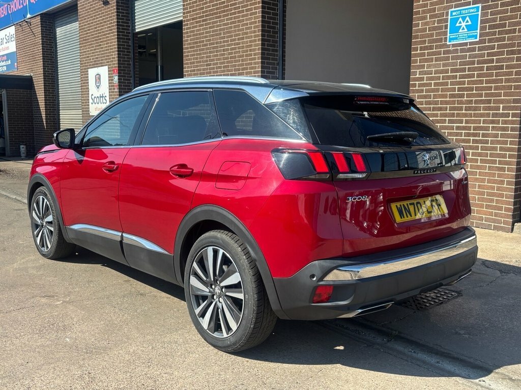 Peugeot 3008 1.6L Gt Red #5