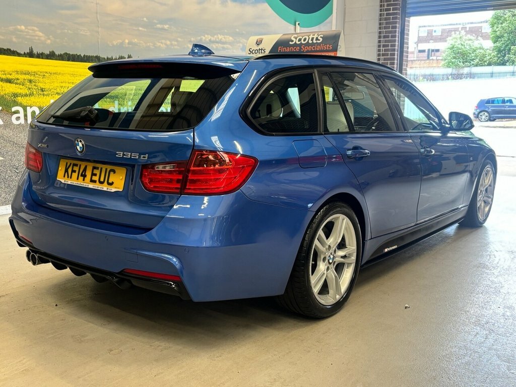 BMW 3 Series Estate KF14EUC Blue #5