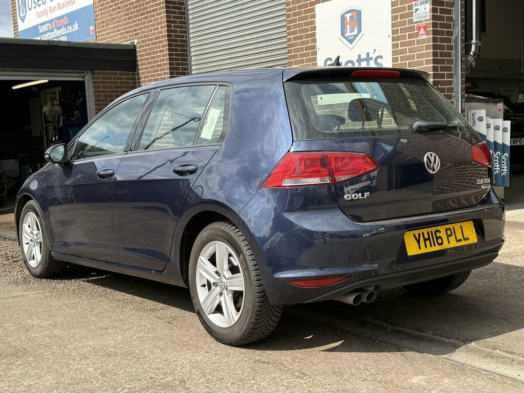 Volkswagen Golf 2L Match Edition YH16PLL Blue #4