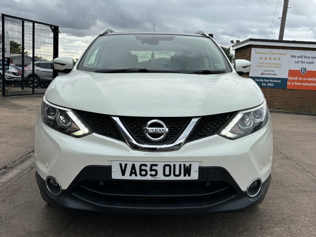 Nissan Qashqai 1.6L Tekna White #2
