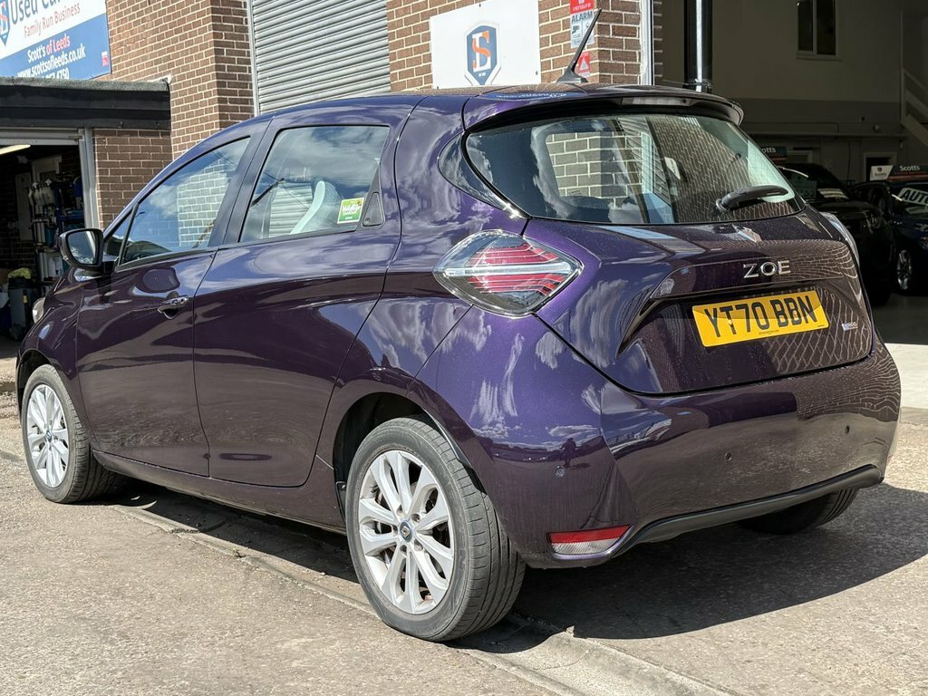 Renault Zoe Hatchback Purple #4