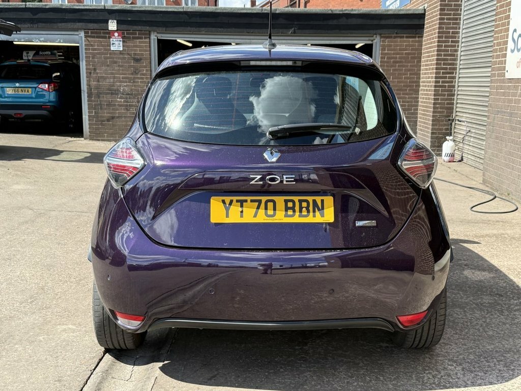Renault Zoe Hatchback Purple #6