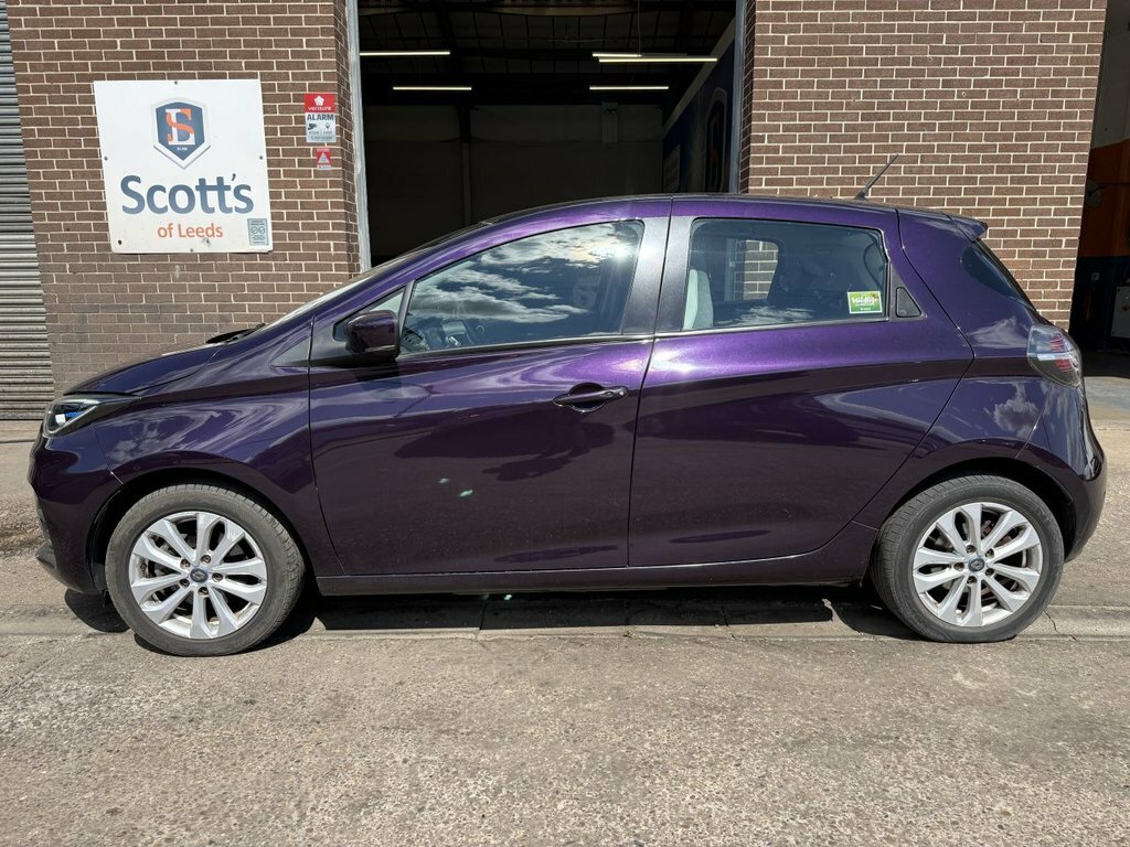 Renault Zoe Hatchback Purple #5
