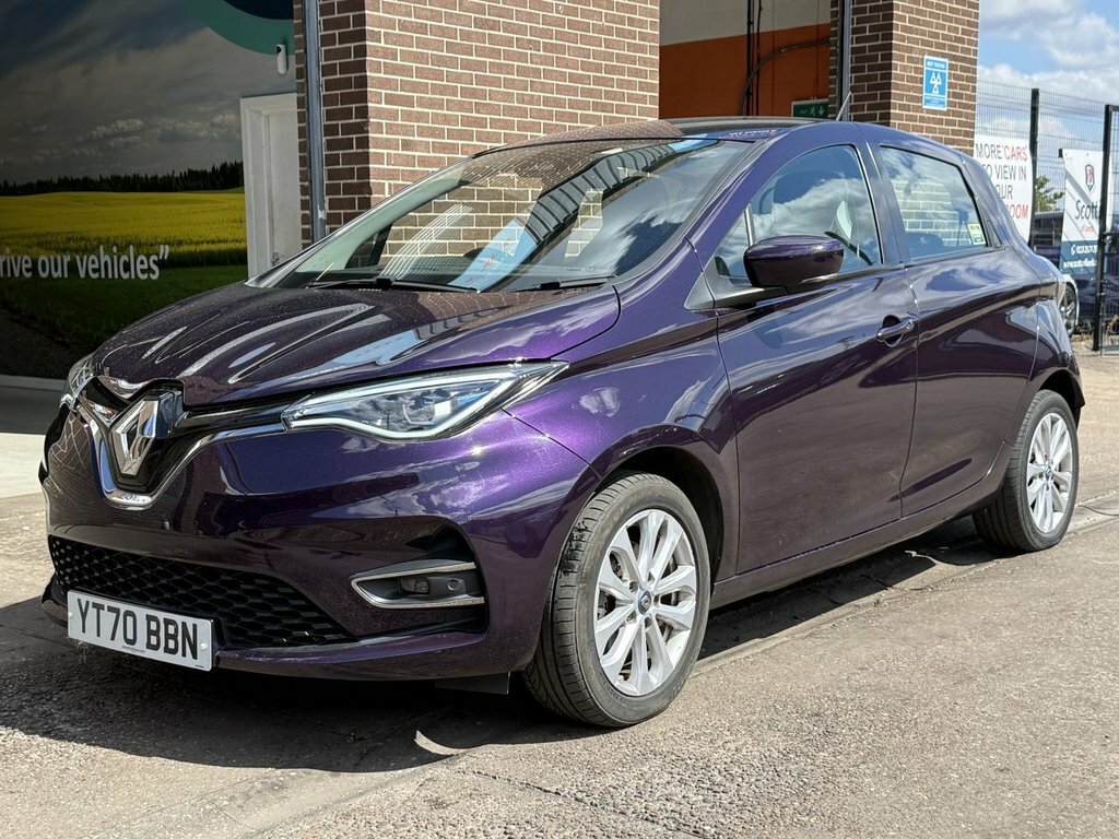 Renault Zoe Hatchback Purple #3