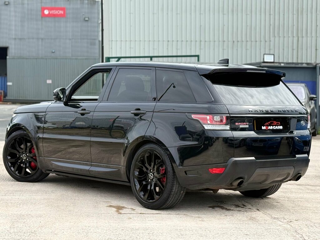 Land Rover Range Rover Sport 5.0 V8 Dynamic Suv 4 EK17EHG Black #2