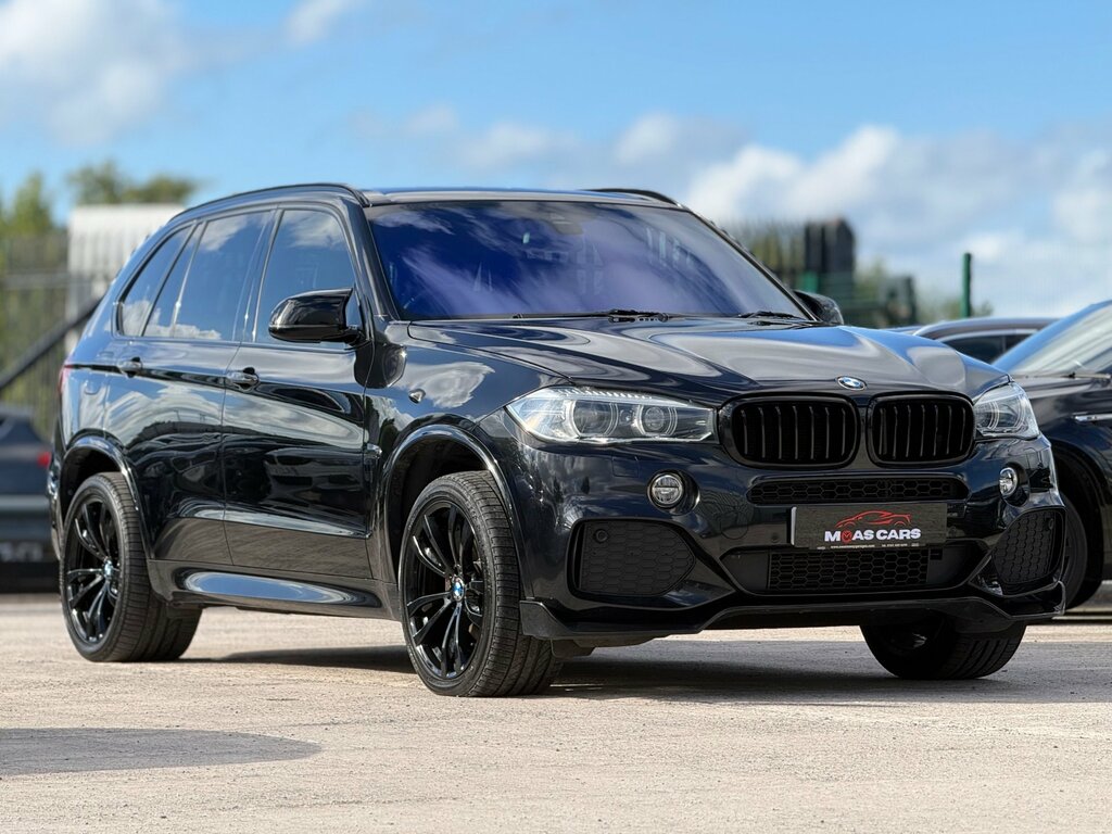 BMW X5 3.0 30D M Sport Suv Xdrive Euro 6 EX64OJD Black