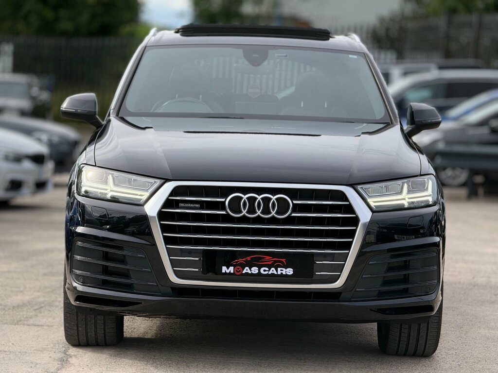 Audi Q7 3.0 Tdi V6 S Line Suv Tiptronic Quattro Black #6
