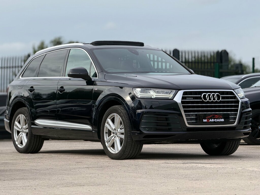 Audi Q7 3.0 Tdi V6 S Line Suv Tiptronic Quattro Black