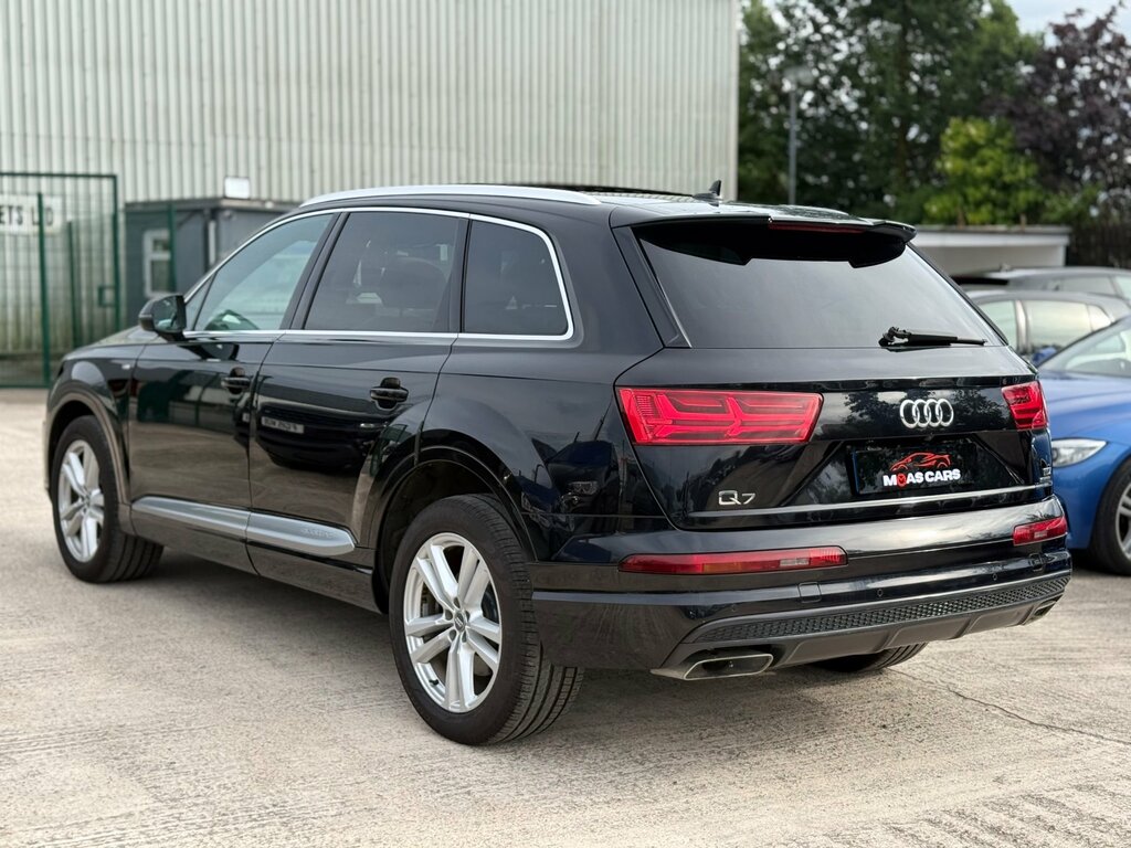 Audi Q7 3.0 Tdi V6 S Line Suv Tiptronic Quattro Black #3