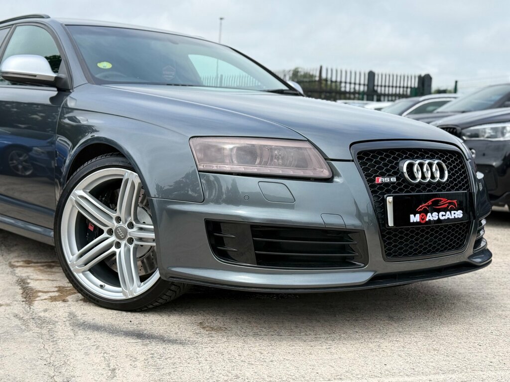 Audi RS6 Avant 5.0 L 5.0 Tfsi V10 Estate Tiptronic Qua Silver #79