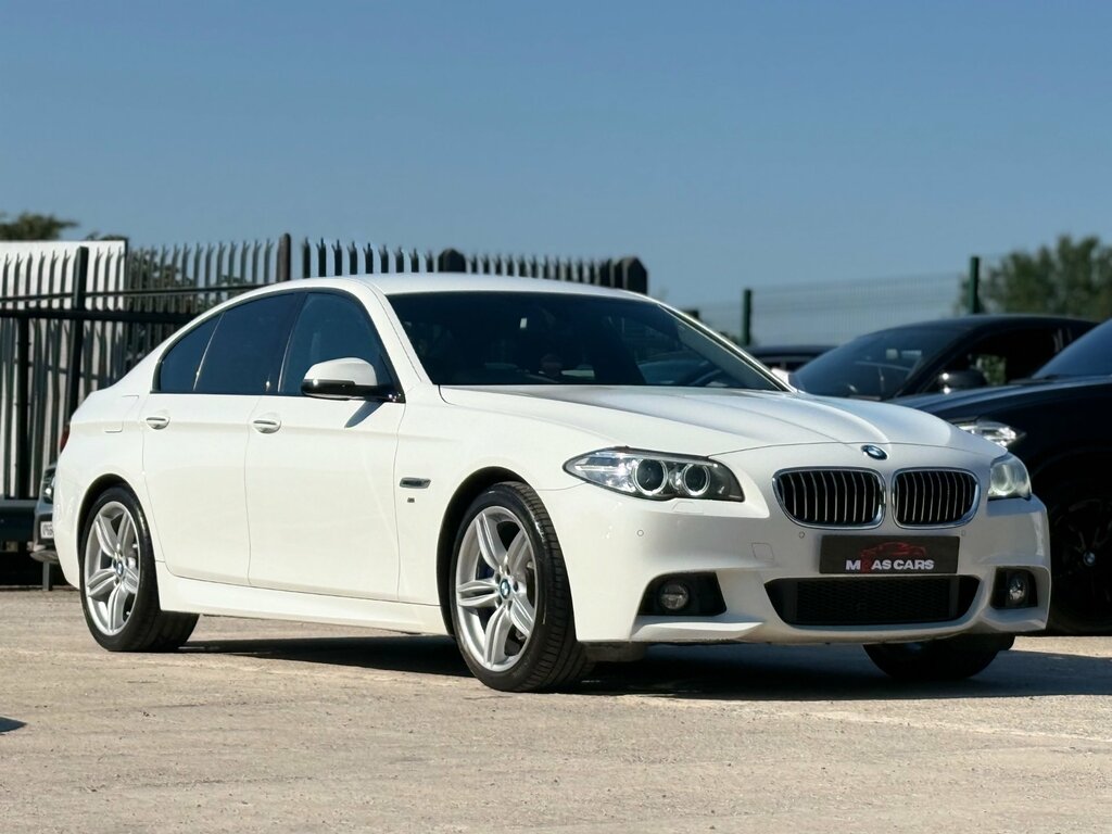 BMW 5 Series 3.0 535D M Sport Saloon Euro 6 S White