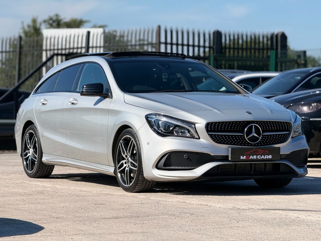 Mercedes-Benz CLA Class 2.1 Cla220d Amg Line Shooting Brake 7G- Silver