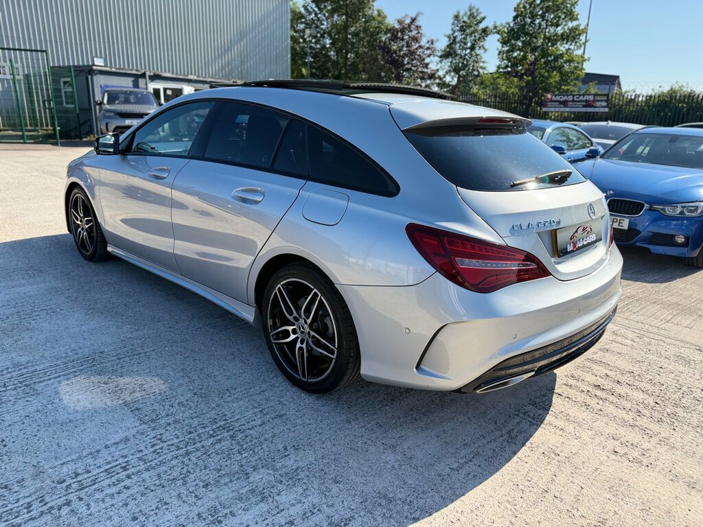 Mercedes-Benz CLA Class 2.1 Cla220d Amg Line Shooting Brake 7G- Silver #3