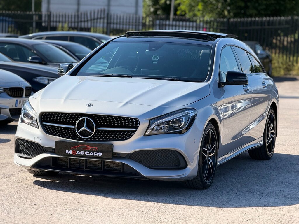 Mercedes-Benz CLA Class 2.1 Cla220d Amg Line Shooting Brake 7G- Silver #2
