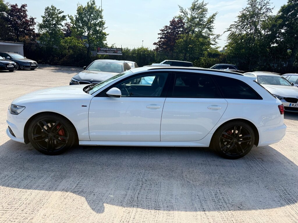 Audi A6 Avant 3.0 Tdi V6 Black Edition Estate S Troni White #6