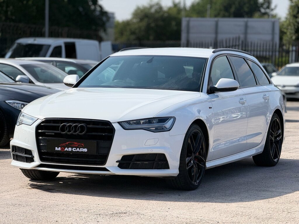 Audi A6 Avant 3.0 Tdi V6 Black Edition Estate S Troni White #2
