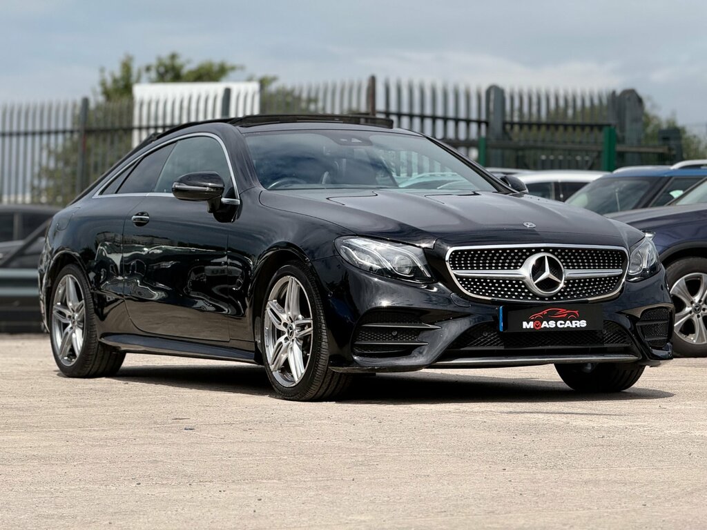 Mercedes-Benz E Class 2.0 E220d Amg Line Premium Plus Coupe KK17DVX Black #5