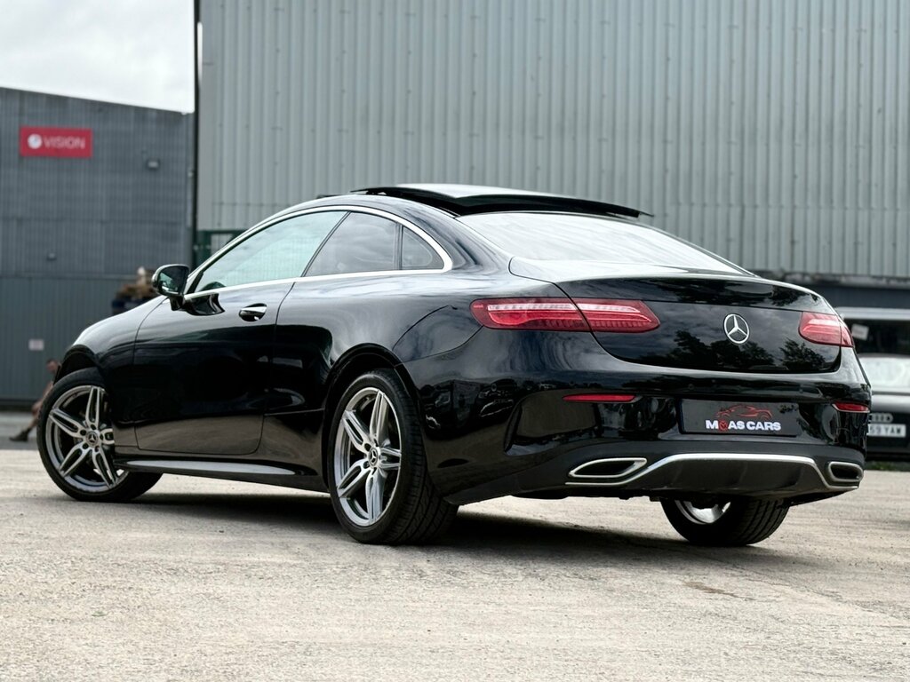 Mercedes-Benz E Class 2.0 E220d Amg Line Premium Plus Coupe KK17DVX Black #2