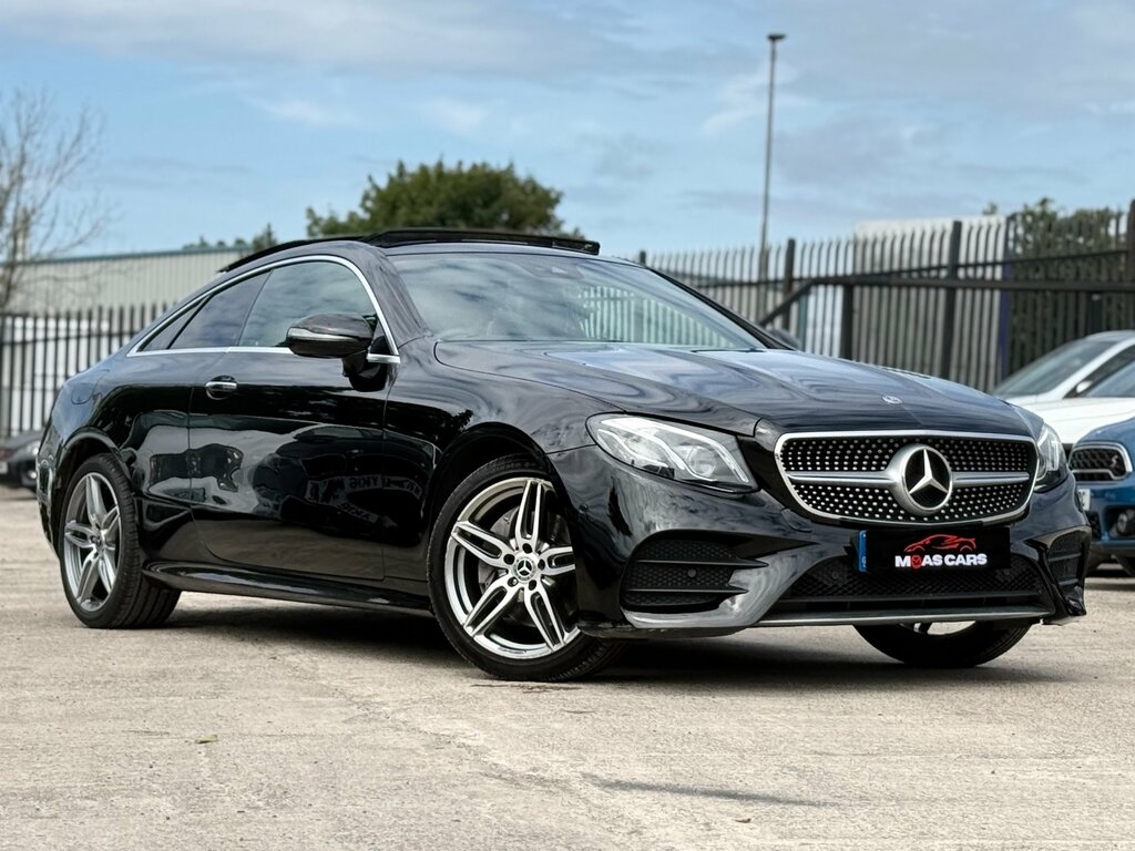 Mercedes-Benz E Class 2.0 E220d Amg Line Premium Plus Coupe Black